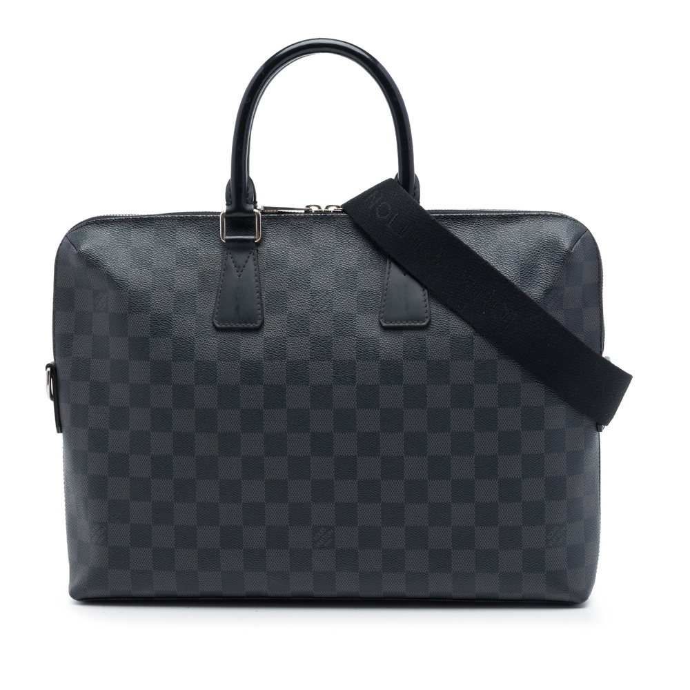 Pre-Loved Louis Vuitton Damier Graphite Porte Documents Jour